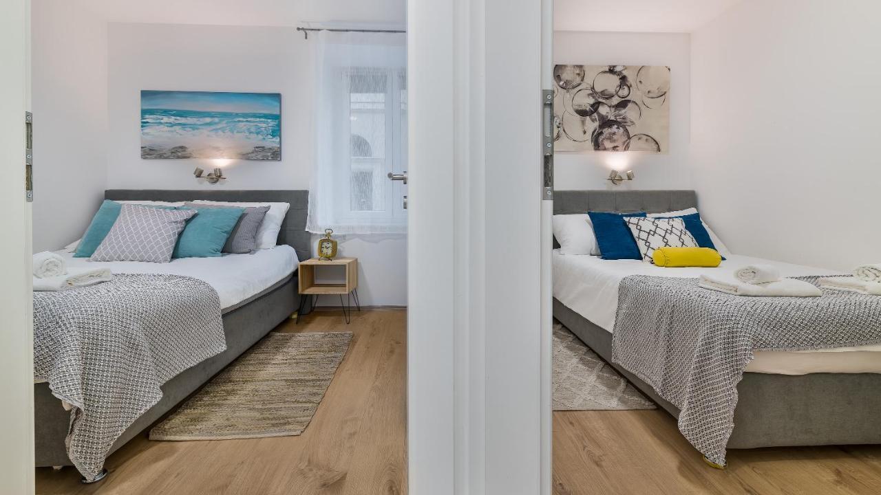 Brand New Apartment In City Center, Big Terrace Zagrzeb Zewnętrze zdjęcie