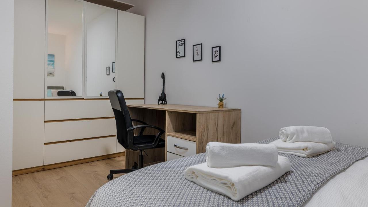 Brand New Apartment In City Center, Big Terrace Zagrzeb Zewnętrze zdjęcie